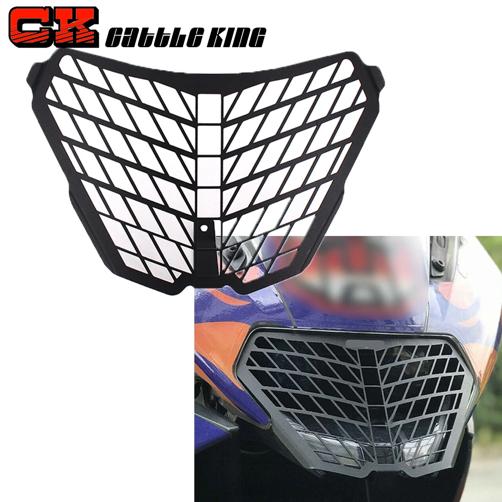 

Motorcycle Headlight Headlamp Grille Shield Guard Cover Protector For KTM Duke RC 390 125 200 RC390 RC125 RC200 Accessories