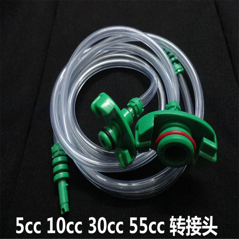 

3/5/10/30/55cc/ml пластиковая Воздушная трубка Dia Glue шприц-дозатор адаптер поршневой адаптер