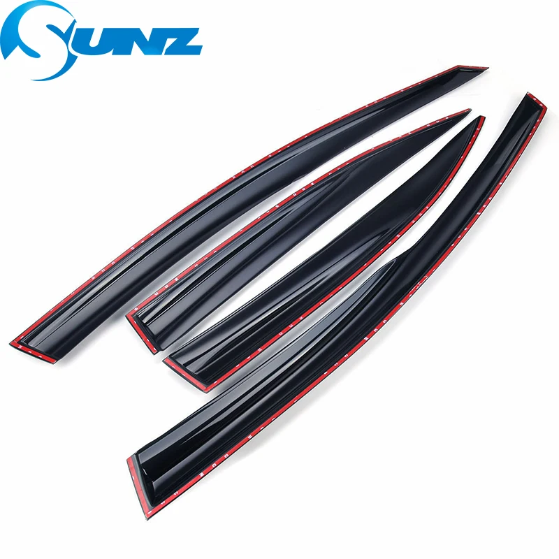Боковое окно отражатель для HONDA CIVIC 2006 2007 2008 2009 2010 2011 седан окна козырек Vent Оттенки Защита от солнца дождь дефлектор гвардии SUNZ