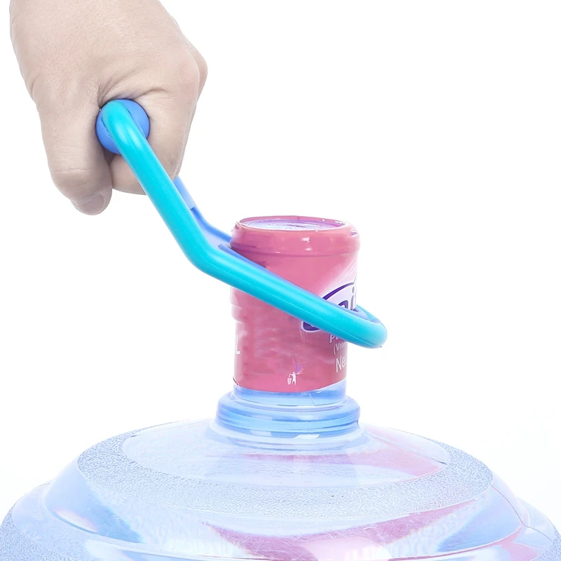 Ведро для бутылок с водой 5 галлонов прорезиненным нескользящим держателем | Дом