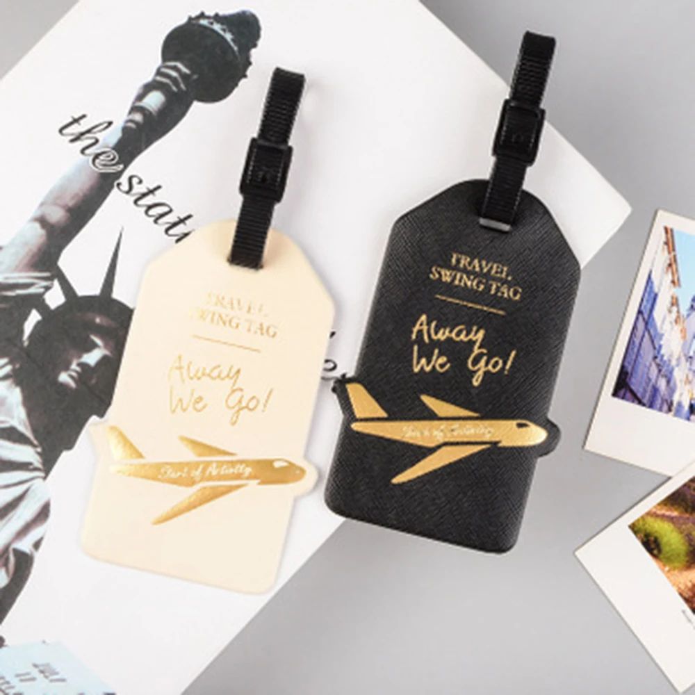 Бирка для багажа из искусственной кожи мужчин и женщин чемоданов визиток сумок |