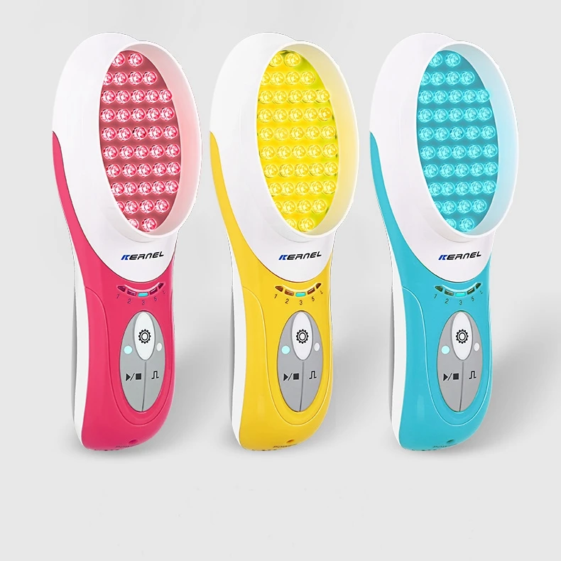

KN- 7000C led infrared facial handy PDT photodynamic phototheraphy Electro Medical skin Massager Physiotherapy Instrument