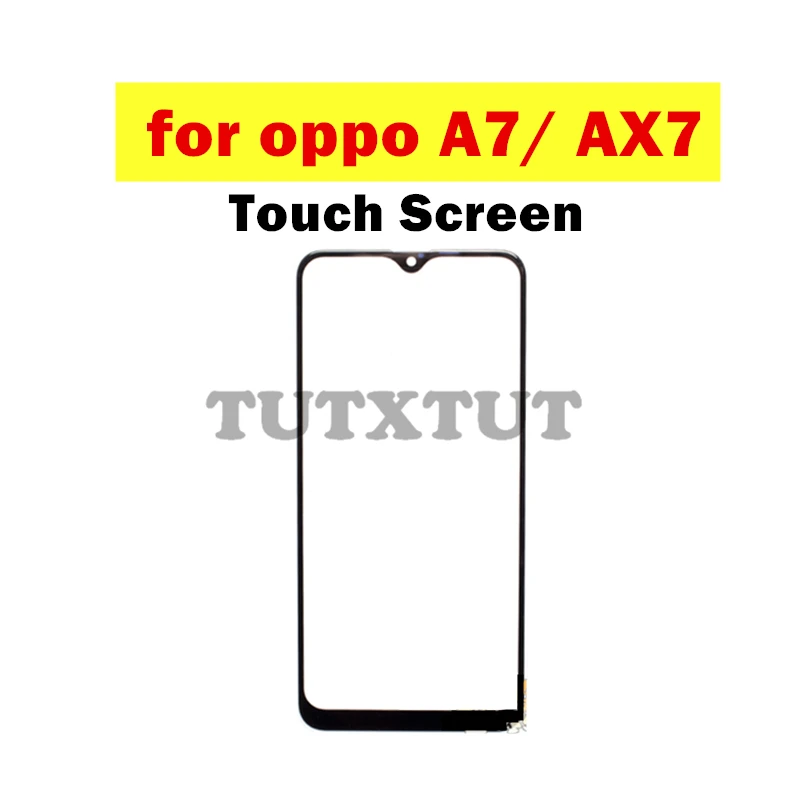Для Oppo A7/ Ax7 сенсорный экран стеклянная Сенсорная панель передняя дигитайзер