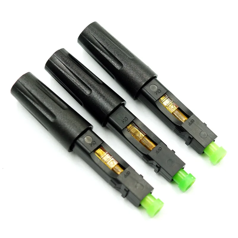 100 шт. низкая цена Продажа SC/APC SM оптоволоконный быстрый разъем FTTH Поле быстрая