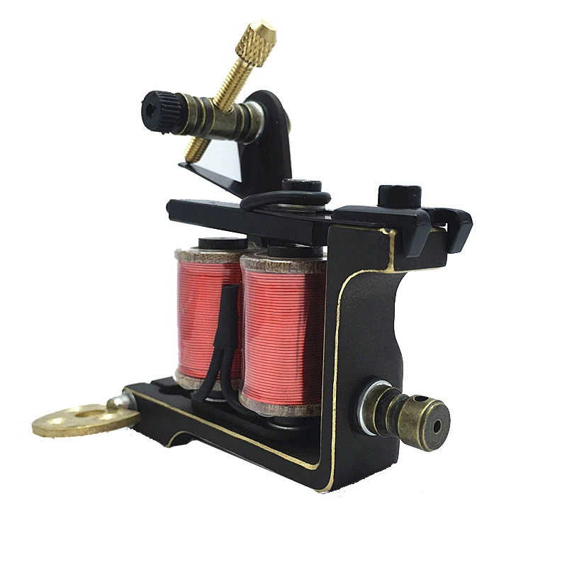 2020 тату машинка Медь ручной работы Пистолеты 12 Обёрточная бумага в рулонах с ЧПУ