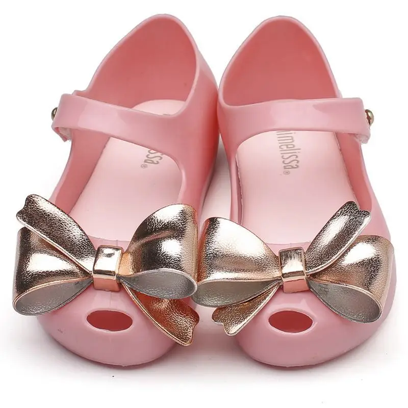 Мини-обувь Melissa Sweet для девочек модные детские сандалии-желе из ПВХ Яркие туфли