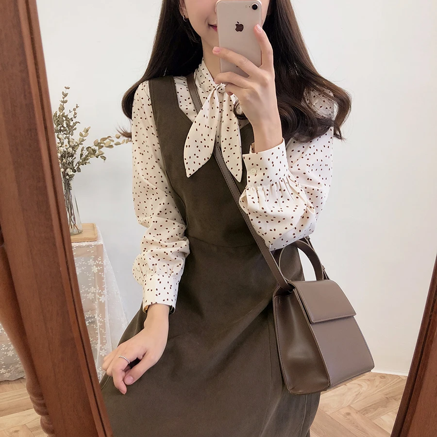 

Spring robe femme Vintage dress Sleeveless black brown Women Dresses Female Dress long V neck braces Robe Femme Vestido