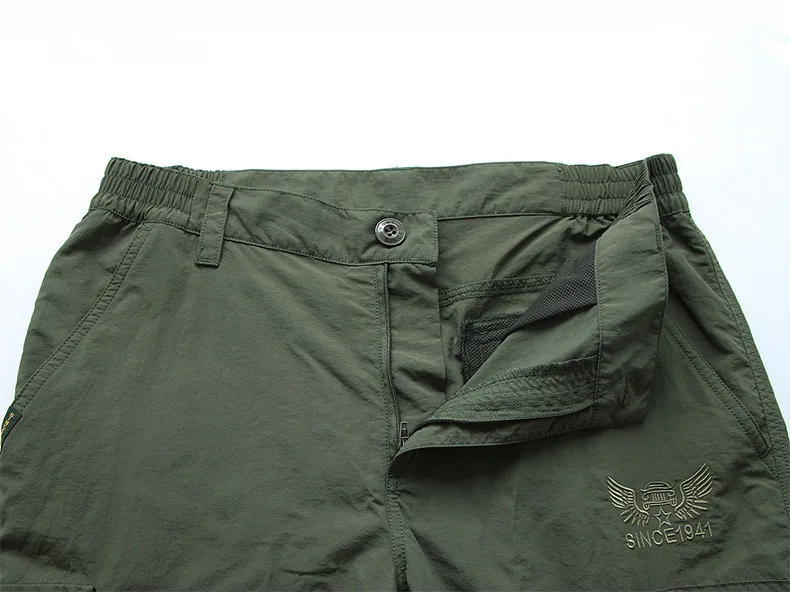 

Breathable Quick Military Summer Male Casual Men's Tactical Cargo Pants Dry Lightweight Long Army Pants Trousers Waterproof Pant