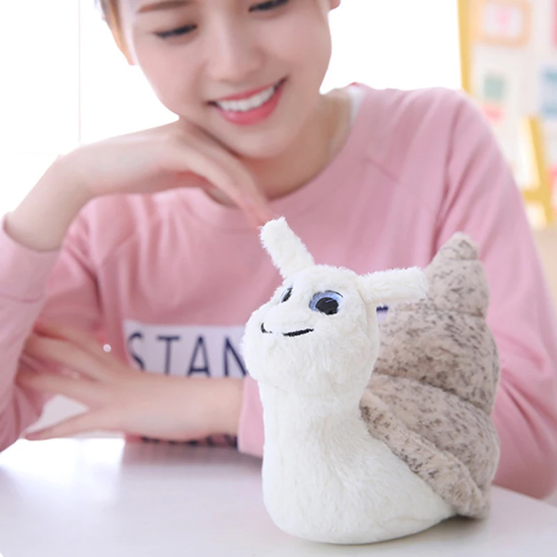 

Cute Cartoon Snails Soft Plush Toy Cotton Stuffed Conch Doll Animal Toy Sleeping Back Cushion Children Girl Boy Birthday Gift