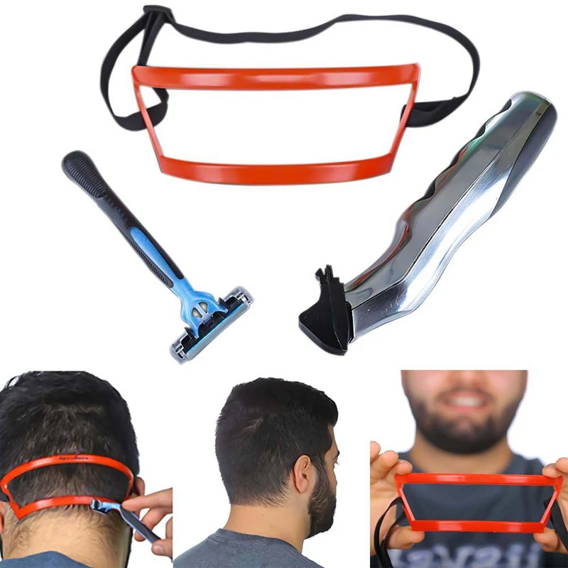 Салонный парикмахерский шаблон для стрижки шеи и выреза самостоятельного