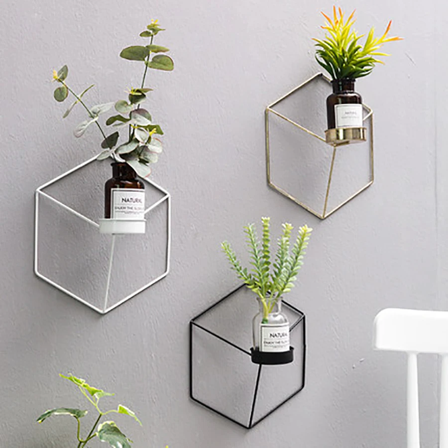 Креативный геометрический подсвечник в скандинавском стиле рождественские