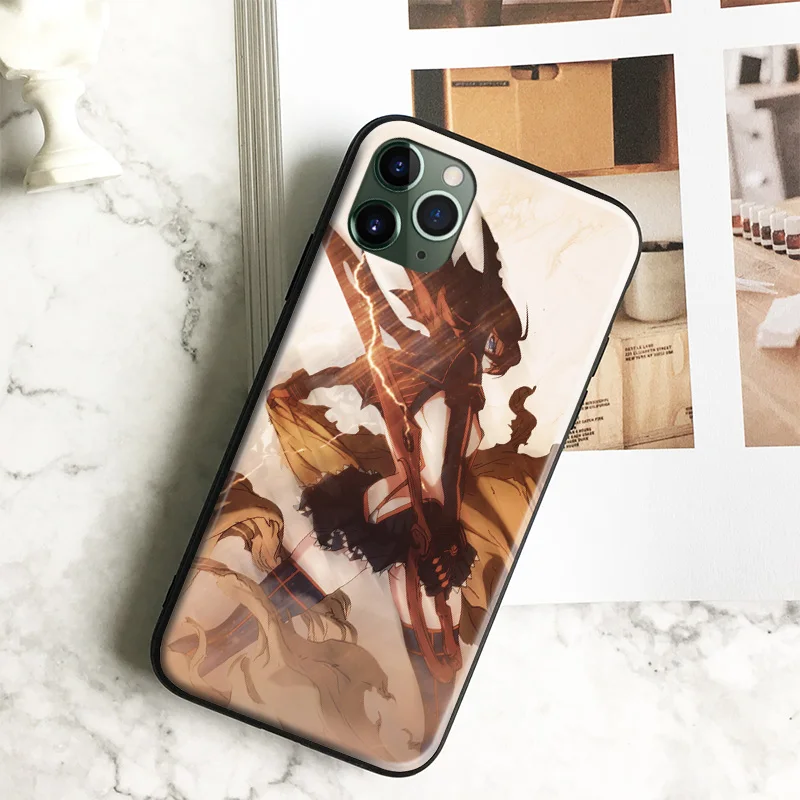 Мягкий силиконовый чехол для телефона Ryuuko Matoi Kill la Anime iPhone SE 6 6s 7 8 Plus X XR XS 11 Pro Max |