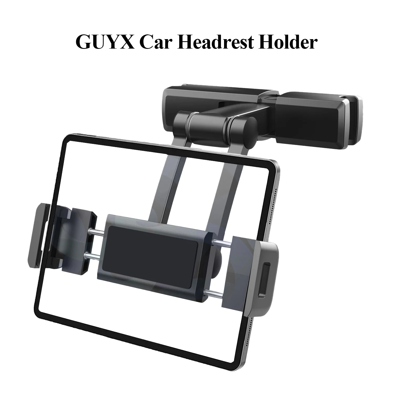 

Держатель для телефона на заднее сиденье автомобиля, поворот на 360 градусов, подставка для телефона на шею, телескопический подголовник, кро...