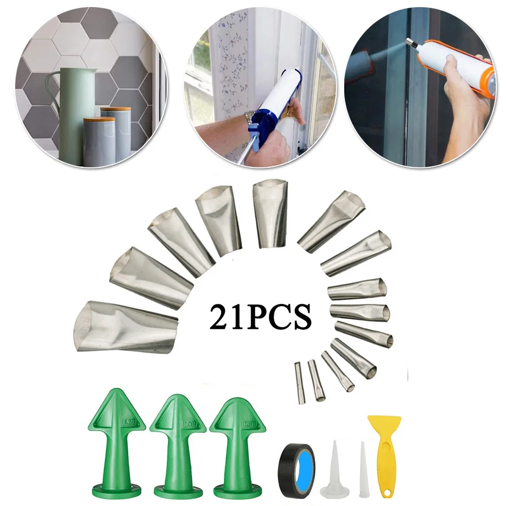 

Scraper Finisher Caulking Nozzle Nozzles Spatulas Kit Silicone Caulking