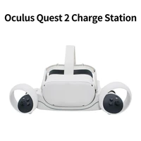 usb magnetic charging dock holder for oculus quest 2 vr accessories type c quick charger station stand set with indicator light