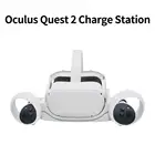 USB Магнитный зарядный док-станции для Oculus Quest 2 Очки виртуальной реальности VR Вид аксессуаров быстрой Зарядное устройство станция Подставка комплект с индикатором светильник