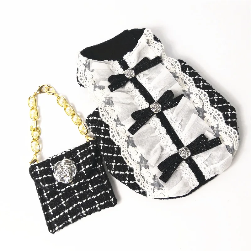 Роскошные модные женские Стиль Чихуахуа жилетка для собаки одежда собак