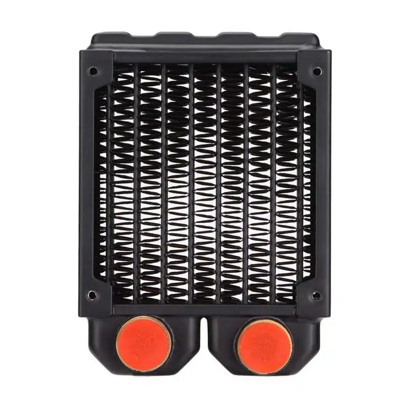 Радиатор для водяного охлаждения компьютера двухслойный медный теплообменник