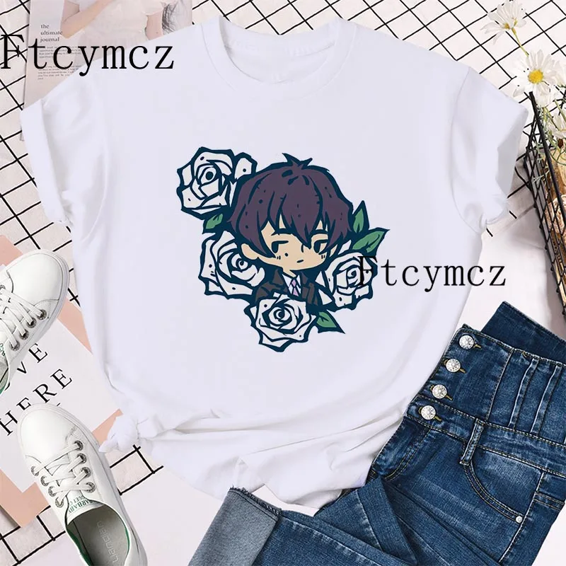 

Anime T Shirts SK8 The Infinity Women Kawaii Cartoon Skateboard Boys Graphic MIYA Tees Harajuku Unisex Soft Tops Men T Shirts