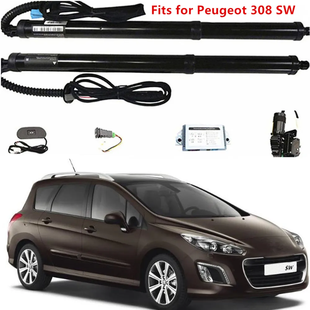 

Fits for Peugeot 308 SW 2018 Accessorie Intelligent Electric Tailgate Modified Trunk Support Rod Tail Lifting Rear Door Switch