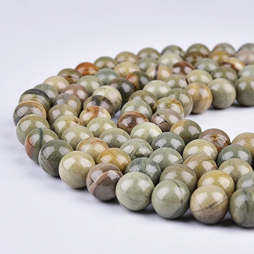 Asingeloo Фарфор Серый яшма Лабрадорит натуральный камень бусины для изготовления