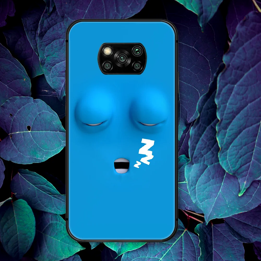 

Funny Face Cute Cartoon Couple Phone Case For Xiaomi Mi Note 10 A3 9 MAX 3 A2 8 9 Lite Pro Ultra black Cover Soft Back Tpu Shell