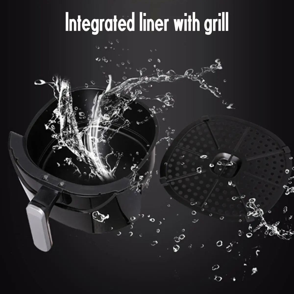 5 л 1500 Вт воздушная фритюрница электрическая высокоскоростная Циркуляция