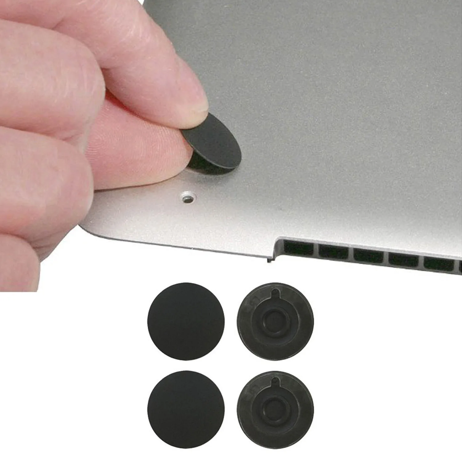 4 шт. резиновые накладки на ножки для Apple MacBook Pro A1278 A1286 A1297 13 15 17 дюймов | Компьютеры