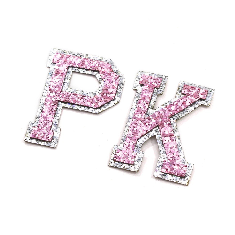 1 шт. детская блестящая нашивка с буквами английского алфавита | Дом и сад