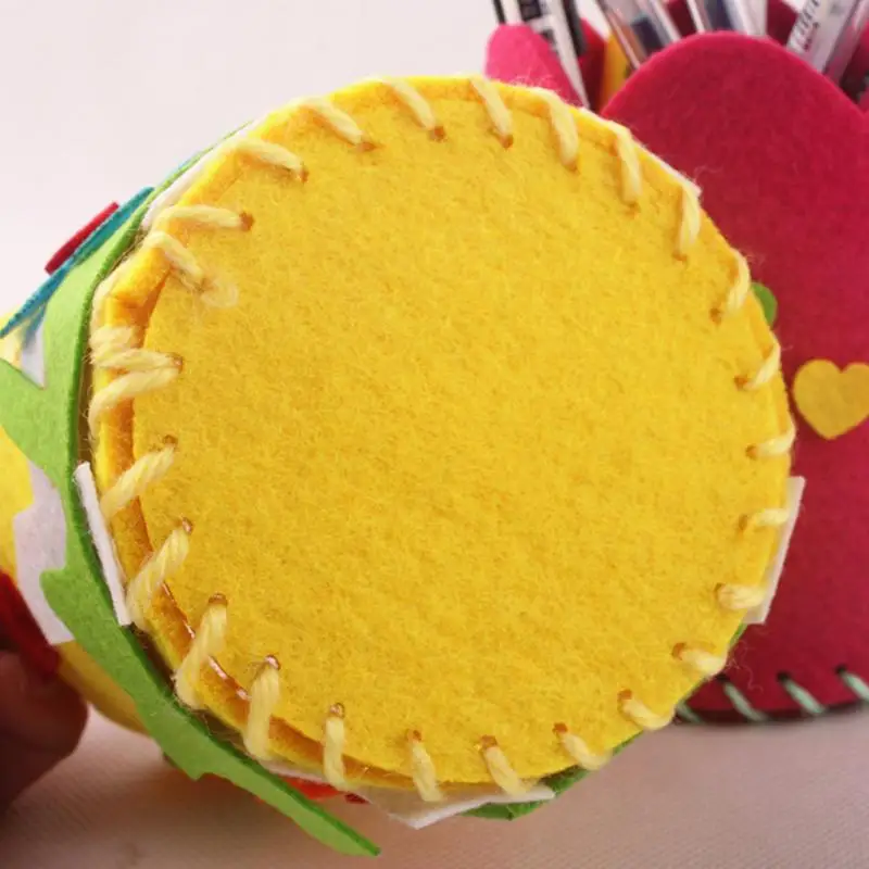 

DIY Pencil Holder Toy Kids Handmade Craft Kit Children Creative Handwork Pen Container Toys Child Educational Toy DIY Craft Kits