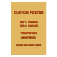 custom kraft paper vintage poster custom your personal aesthetic poster and prints painting kitchen bar wall decor