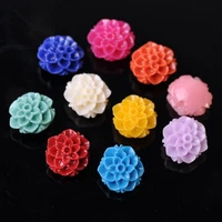 20pcs mixed round flower shape 10mm artificial coral loose beads wholesale lot for diy crafts earring jewelry making findings
