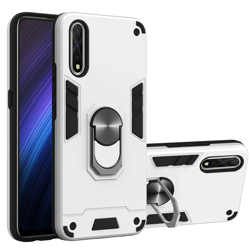 Противоударный чехол-кольцо для VIVO V11 V15 V17 S1 Y91 Y91C Y83 pro y17 y53 y81 Z5X X21 Y19 s5