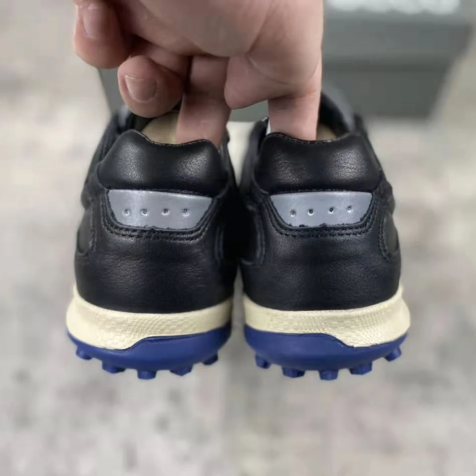 

Spring Men Golf Shoes Genuine Leather Golf Sneakers Trainers Sport Shoes for Golf Grass Comfort Walking Sneakers Spikeless Golf