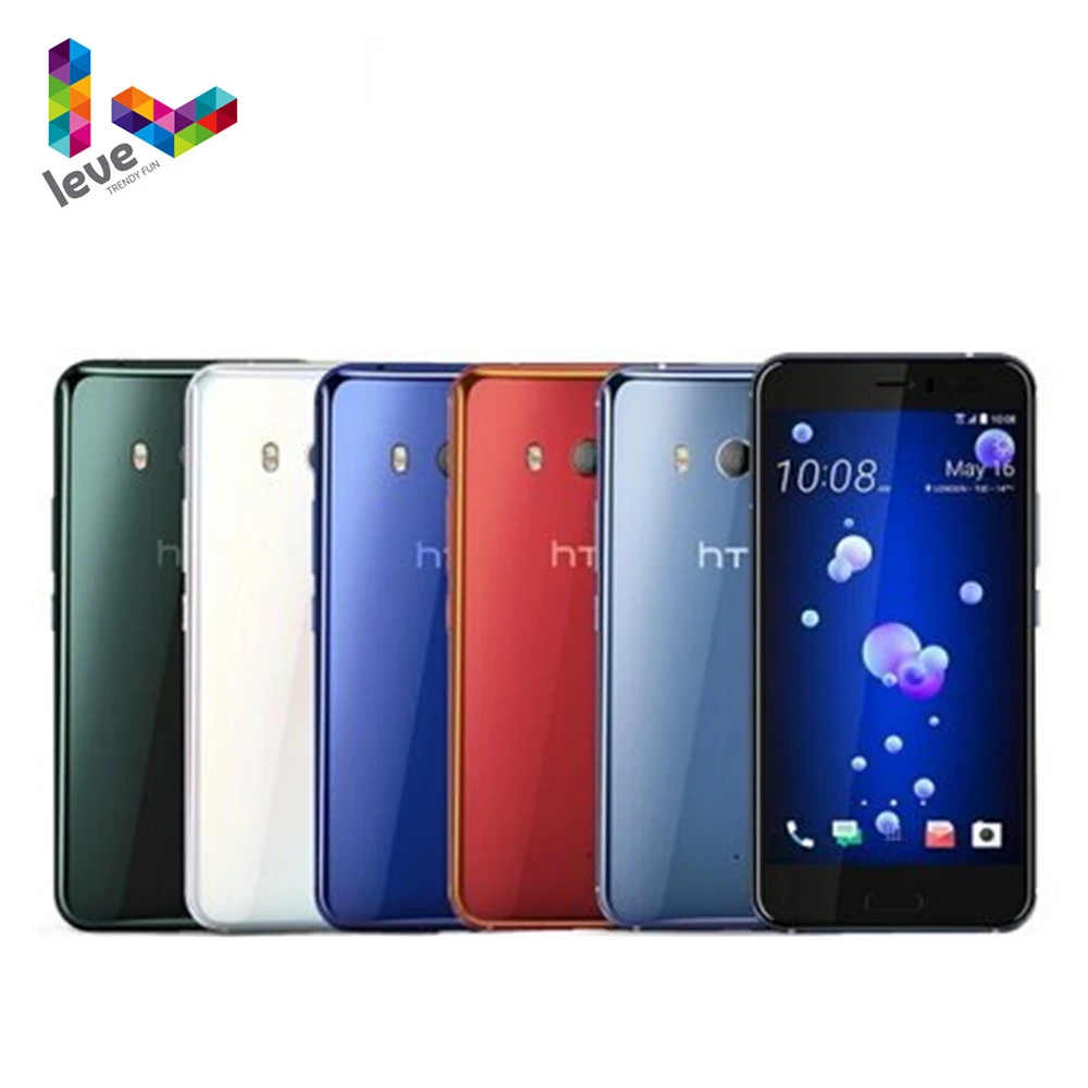 HTC U11 USA Version Single SIM Mobile Phone 4GB&6GB RAM 64GB&128GB ROM Octa Core 5.5" 12MP 4G LTE Original Android Smartphone