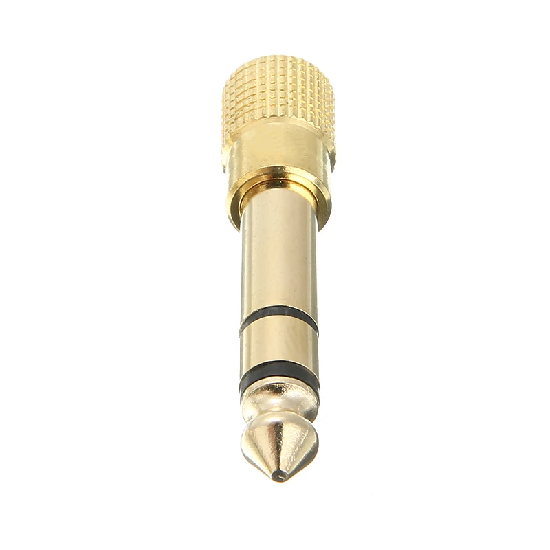 5Pcs/lot 6.3mm 1/4Inch Male Plug to 3.5mm 1/8Inch Female Jack Connector Headphone Amplifier Audio Adapter Microphone Converter |