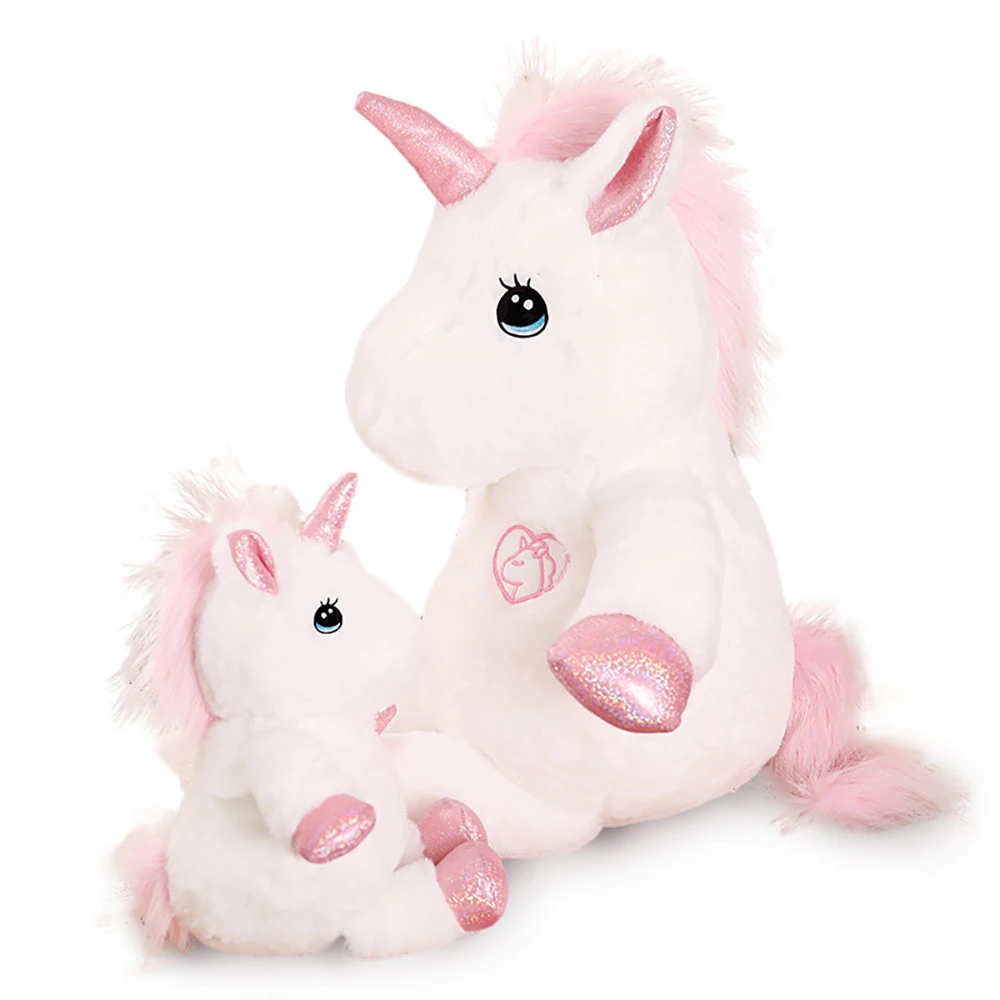 Мягкая Плюшевая 3D подушка для объятий в виде единорога декоративная домашняя
