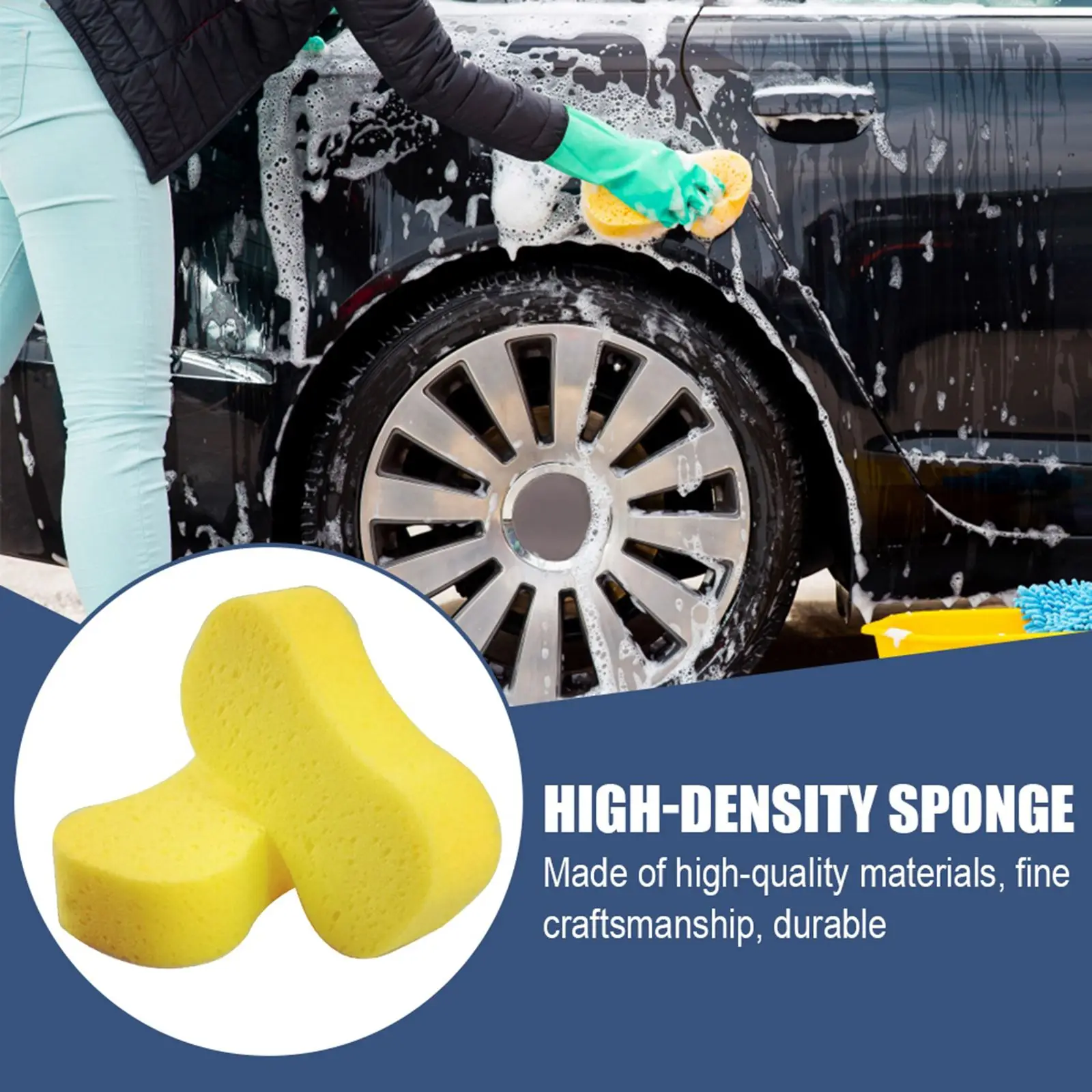 Универсальная Портативная губка для мытья автомобильных стекол 8 форм |