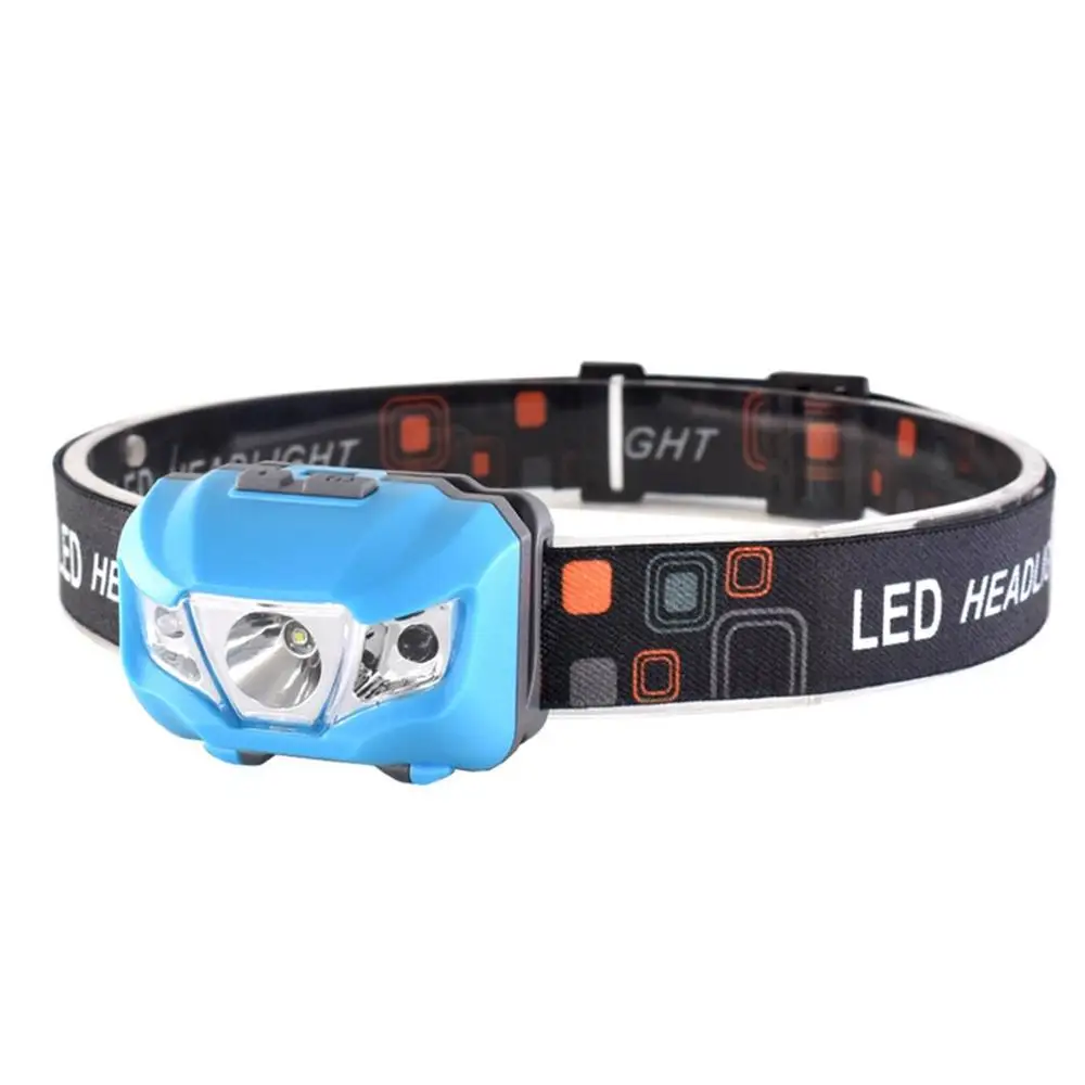 

Waterproof Headlamp Powerful Sports Night Portable Lighting Headlamps Battery Powered Camping Head Lights Fishing Headlights