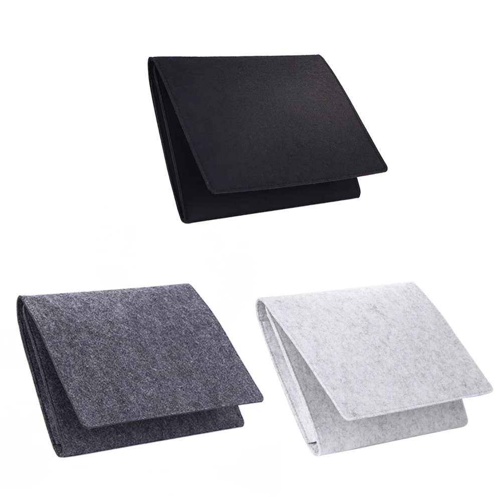 Войлочная прикроватная Сумка Для Хранения Caddy кровать юбка Органайзер с