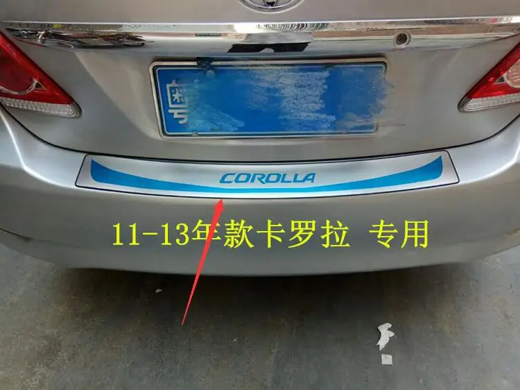 Накладка на порог из нержавеющей стали защитная наклейка автомобиль для 2011 2013