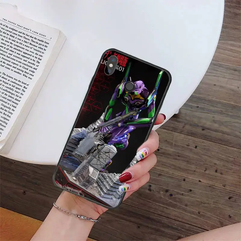 

Anime Evangelion Asuka Ayanami Rei NERV Phone Cases For Xiaomi Redmi Note7 Pro Note8 Pro 8T Note9 9S Redmi8 8A Note10 Pro 9C X3