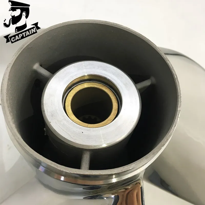 Винт Captain Propeller 13 1/4x17 подходит для подвесных двигателей Tohatsu 90 л.с. 115 120 нержавеющая