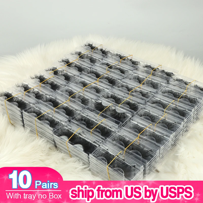 10 пар в комплекте Накладные ресницы серо коричневого цвета упаковке Оптовая