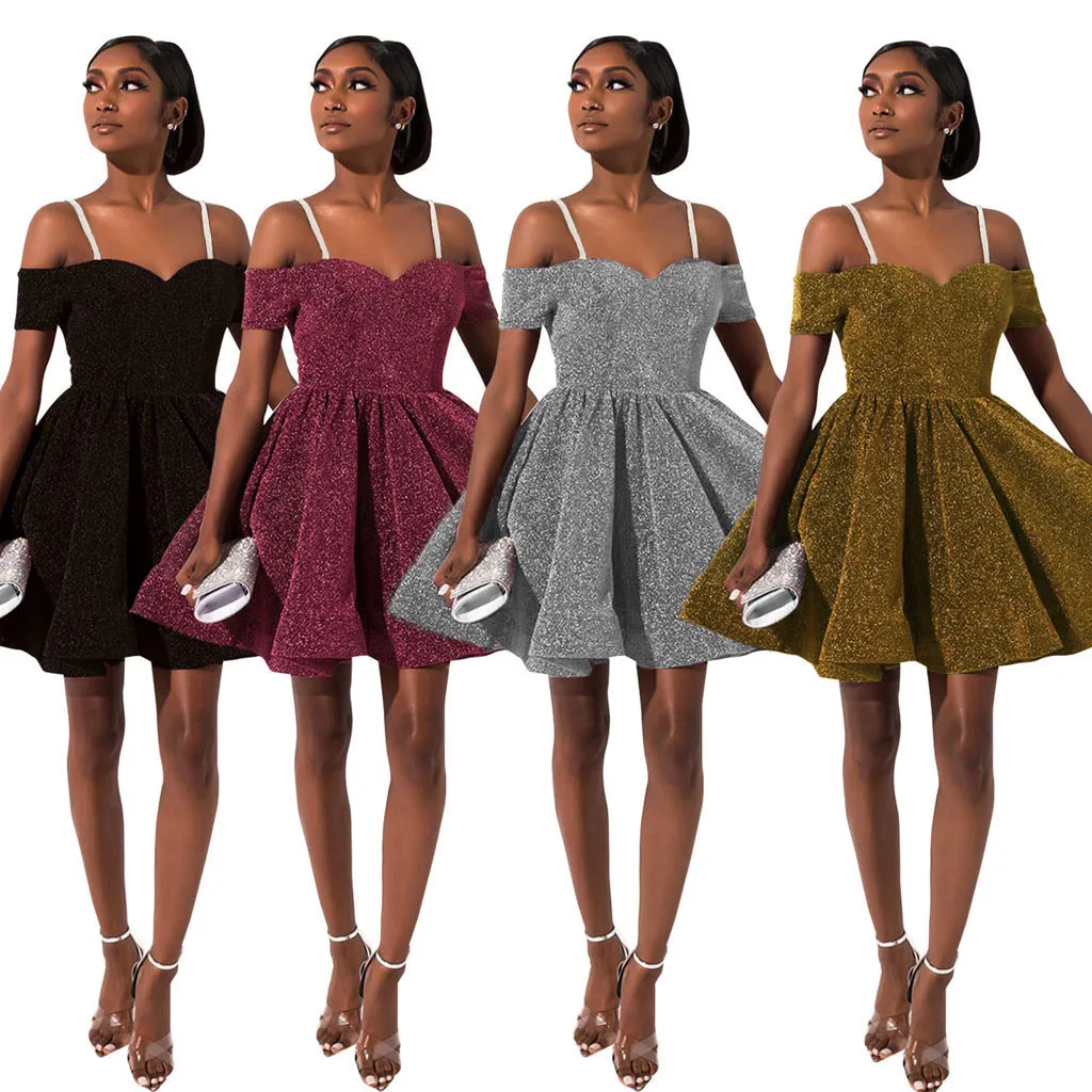 Женское платье с открытыми плечами зимнее платье|Женские платья| |