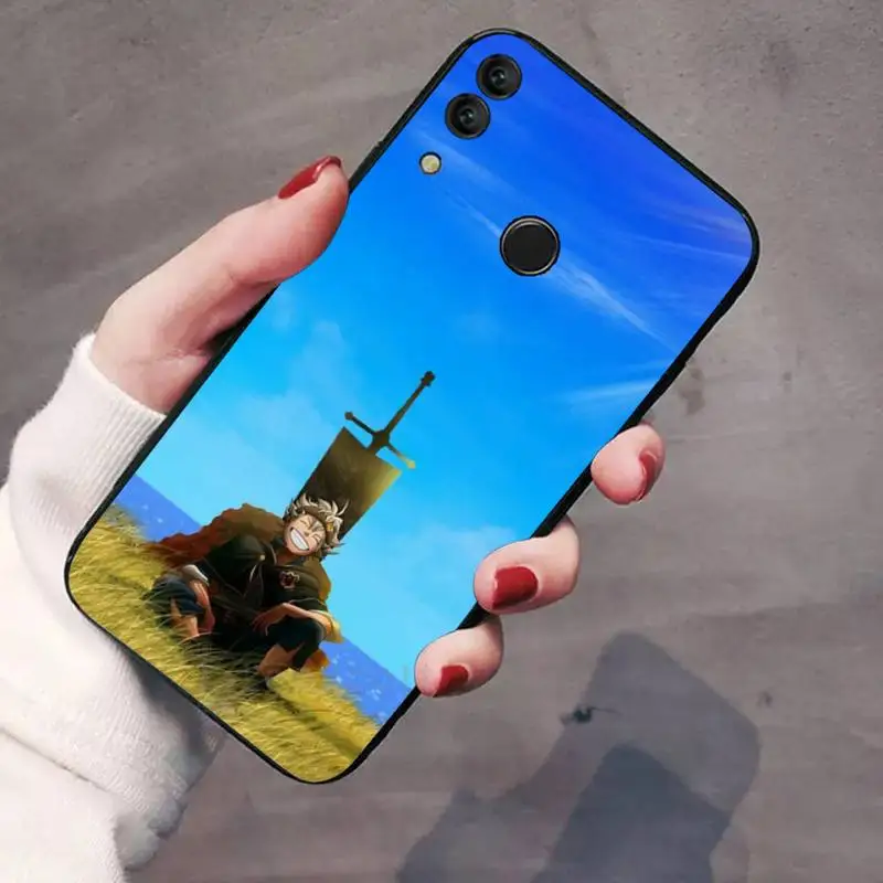 

black clover asta demon Phone Case For Huawei Enjoy 7 7s 8 8e 9 9e 10 plus P8lite 2017 Honor 5a view9 play 3e