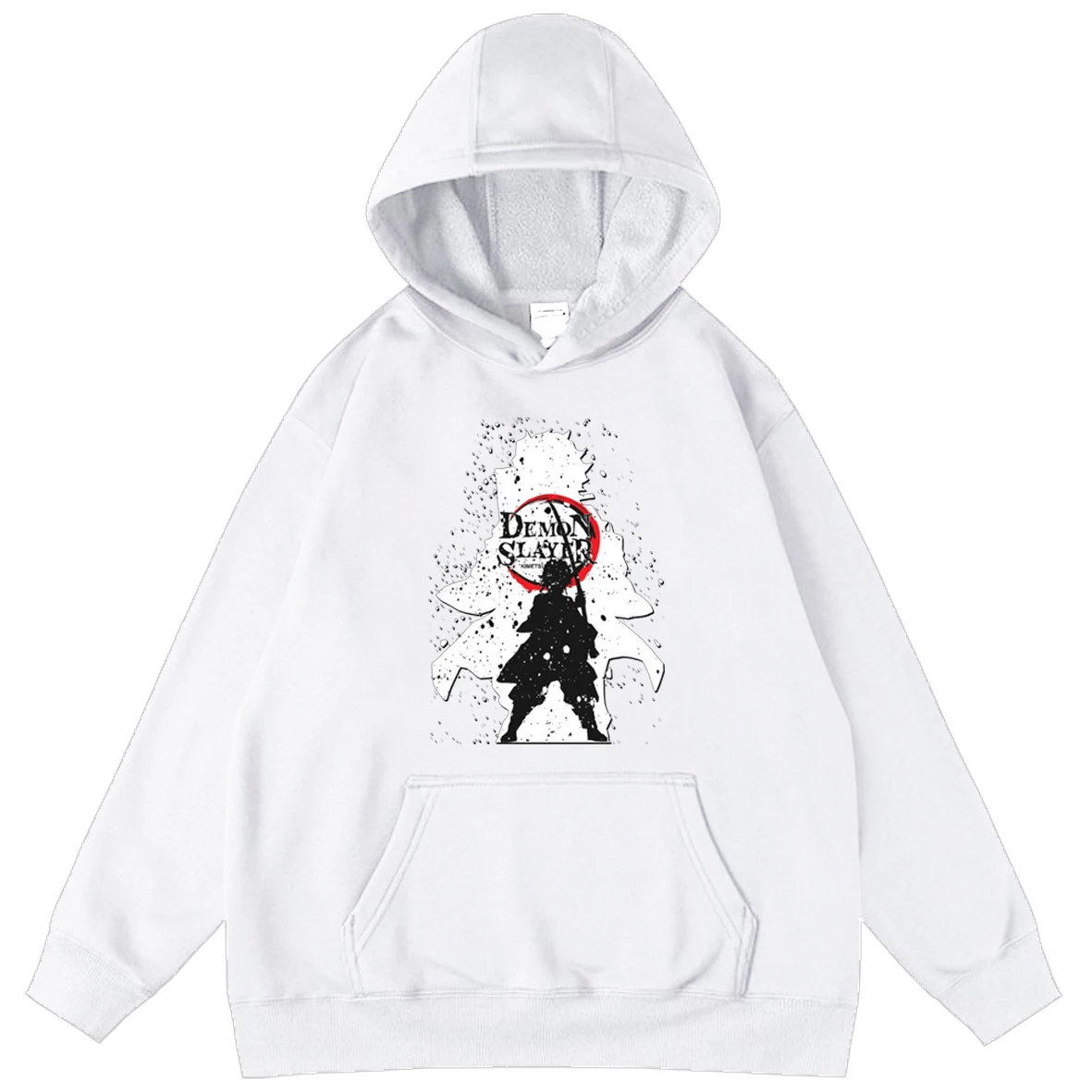 

Anime Demon Slayer Casual Hoodies Men Cartoon Printing Tops Pullovers Unisex Oversized Hoodie Long Sleeve Sweatshirts Hooded