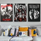 Лидер продаж, постеры и принты на холсте с изображением группы Maneskin, домашняя роспись в гостиной, Декор, Настенная картина с изображением
