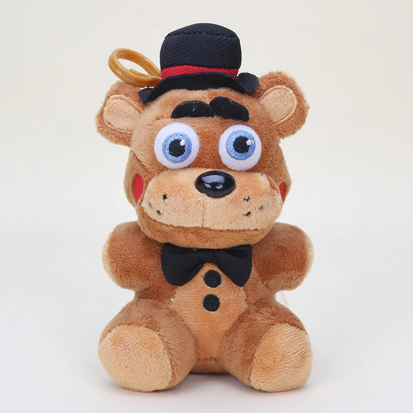 12 14 см FNAF Five Nights At Freddy's Freddy Fazbear медведь лисица Chica fnaf подвесная плюшевая кукла игрушки плюшевые и мягкие брелки Детские игрушки - Цвет: 12