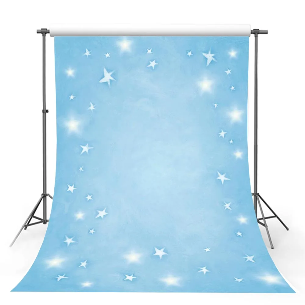 Avezano фоны для фотосъемки с изображением детских душ звезд синий фон фотостудии